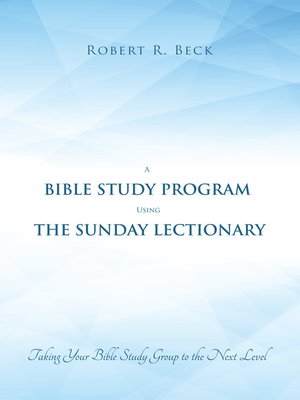 cover image of A Bible Study Program Using the Sunday Lectionary